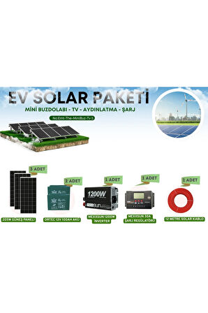 MANDIRA VE DAĞ EVİ YAHLA PAKETİ GÜNEŞ ENERJİLİ