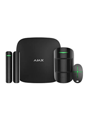 Ajax StarterKit HubKit 2G GSM GPRS Kablosuz Akıllı Alarm Seti - Siyah