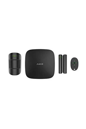 Ajax StarterKit HubKit 2G GSM GPRS Kablosuz Akıllı Alarm Seti - Siyah