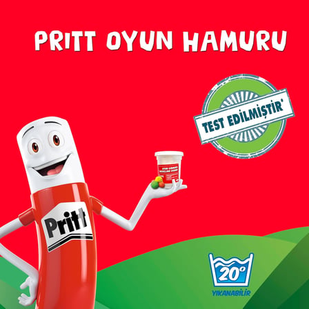 Pritt 6'lı Oyun Hamuru - 6x100g