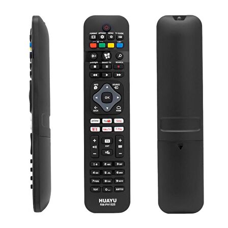 HUAYU KL RM-PH1525 PHILIPS NETFLIX- YOUTUBE- PRIME VIDEO TUŞLU UNIVERSAL LCD-LED TV KUMANDA