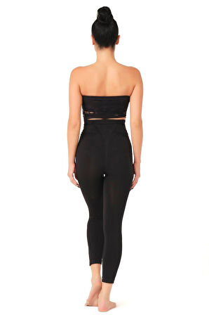 SİYAH MI Emay 3810 Tayt Korse