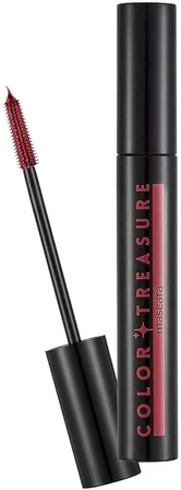 Color Treasure Hacim Veren ve Yüksek Pigmentli Renkli Maskara 002 Ruby