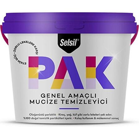 Selsil Pak Genel Amaçlı Mucize Temizleyici 500 gr