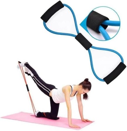 Egzersiz Spor Plates Direnç Bantı Pilates Ipi Jimnastik Lastiği
