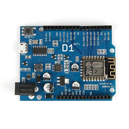 WeMos D1 ESP-12E WiFi Geliştirme Kartı