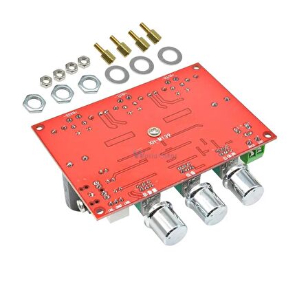 TPA3116 12V-24V 2*50W + Subwoofer 3 Kanallı Dijital Amplifikatör Modülü