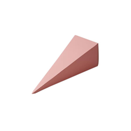 Karton Şeker Külahı Düz Renk 6x6x15.5 (25 Adet)  Pembe