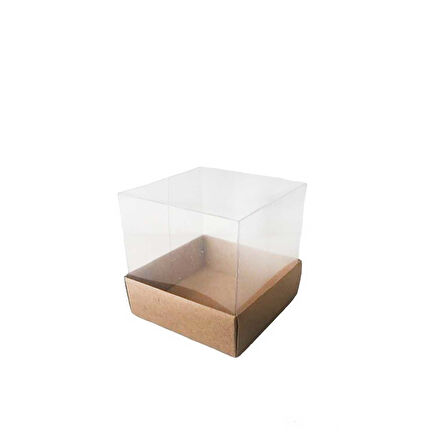 Asetat Kutu Altı Karton 6X6X6 CM (25 Adet)  Kraft