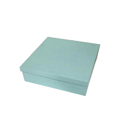 Komple Karton Kutu 30X30X10 CM (10 Adet)  Mavi