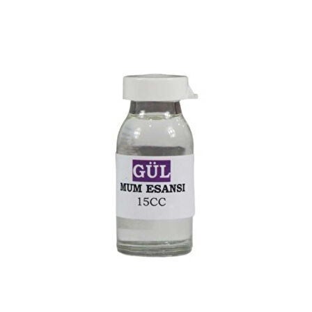 Mum Esansı  (Mum Koku Aromaları ) 15 Cc  Gül