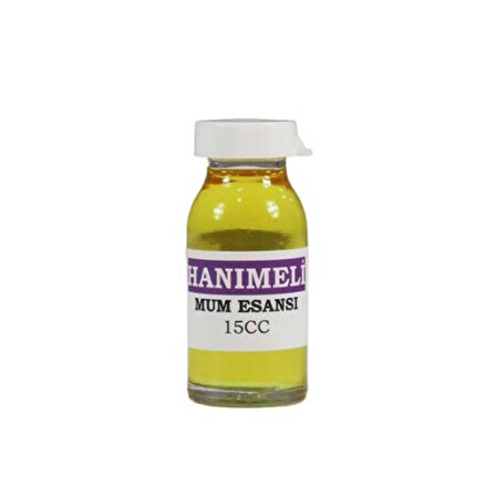 Mum Esansı  (Mum Koku Aromaları ) 15 Cc  Hanımeli