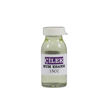 Mum Esansı  (Mum Koku Aromaları ) 15 Cc  Çilek