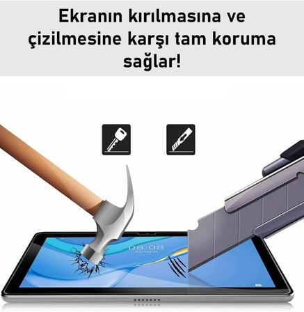 Huawei MatePad Air (11.5 inç) Uyumlu Temperli Ekran Koruyucu Kırılmaz Cam Glass 2023
