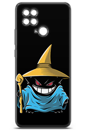 Xiaomi Poco C40 uyumlu Pokemon 32 HD UV Baskı Gengar Pokemon