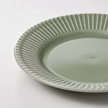 Tatlı Tabağı, Soluk Gri-Yeşil, 21 cm