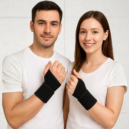 El Bilek Ateli El Bileği Ağrısı İçin Bandaj Fitness Spor Bilek Bandajı