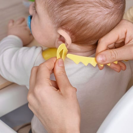 Çocuk Yemek Seti, Açık Sarı, 4 Parça