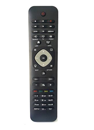Philips 40PFL4508K/12 Uyumlu Led Televizyon Kumandası