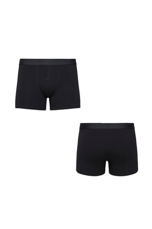 Erkek Karışık Renk 10'lu Paket Pamuklu Likralı Boxer