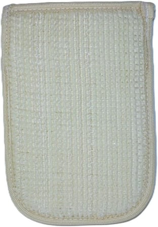 Doğal Kabak Lifli Kese Banyo Eldiveni–Çift Taraflı Vucüt Kesesi Peeling Eldiven,15x23 cm,Exfoliating Rovin Kumaş, Cilt Temizleyici Yenileyici Canlandırıcı Etki, Selülit Karşıtı,Hücre Yenileme