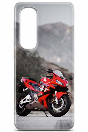 Xiaomi Mi Note 10 Lite uyumlu Otomoto 40 Darbe Emici Kırmızı Honda CBR600