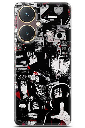 Vivo Y27 uyumlu Anime 29 Silikon Kapak Itachi Uchiha
