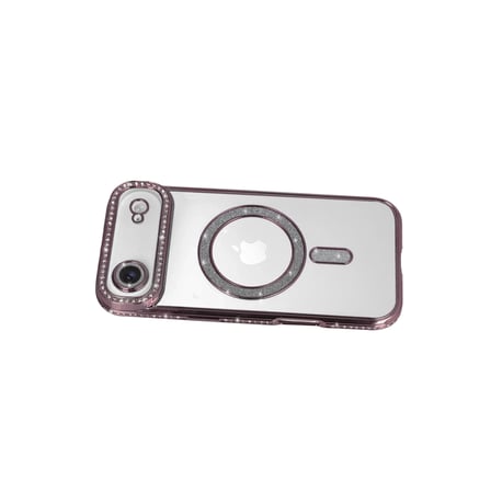 Apple iPhone 17 Air Joke Simli Magneticsafe Kılıf - Pembe