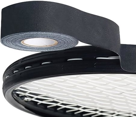 Pros Pro Tenis Raketi Kafa Koruyucu Bant 5 Metre Siyah