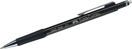 Grip 1345 Versatil Kalem, 0.5 mm, Siyah 2022, Silgili, Saklanabilir Metal Uç, Ergonomik Tutuş