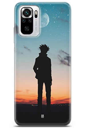 Xiaomi Redmi Note 10 uyumlu Manga 7 Telefon Kabı Gojo Satoru Jujutsu Kaisen