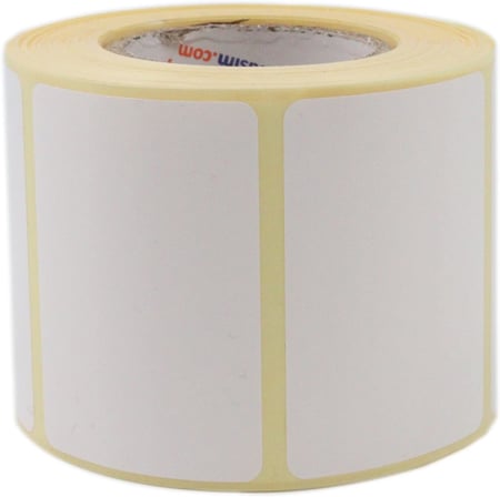 Eko Termal Terazi Etiketi 58mm x 40mm Ruloda 500 Adet 40mm Kuka Çapında Direk Termal Transfer Etiketi