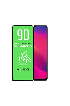 Oppo A5 2020 Seramik Esnek Tam Ekran Koruyucu Kırılmaz Cam - Extra İnce