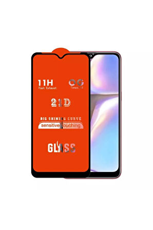 Samsung Galaxy A12 Tam Ekran Koruyucu Kırılmaz Cam - Extra İnce