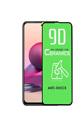 Xiaomi Redmi Note 10s Seramik Esnek Nano Tam Ekran Koruyucu Kırılmaz Cam 6.43 Inç