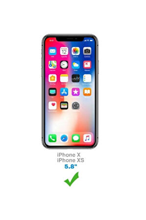 Iphone X , Xs Mat Hayalet Gizli Tam Kaplayan Kırılmaz Cam Seramik Görünmez Ekran Koruyucu Jelatin