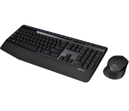 LOGITECH MK345 Q TR MM KABLOSUZ KLAVYE MOUSE SET SİYAH 920-006514
