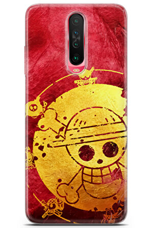 Xiaomi Poco X2 uyumlu Manga 36 UV Tasarım One Piece Logo