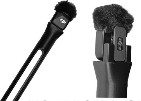 Djı Mic Mini Uyumlu Mikrofon Tutacağı 18 cm