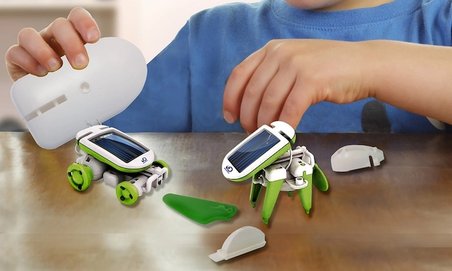 Evimdeyokyok Güneş Enerjili Robot Oluşturma Seti 6'lı Set