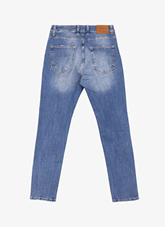 Sseinse Normal Bel Dar Paça Slim Fit Erkek Denim Pantolon PJE1220SS Denim PantolonRenksiz