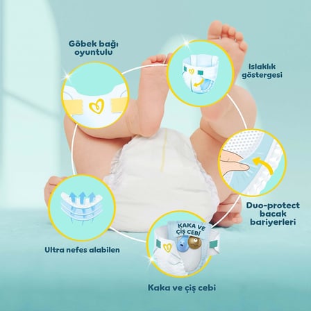 Prima Bebek Bezi Premium Care 2 Numara 30 Adet