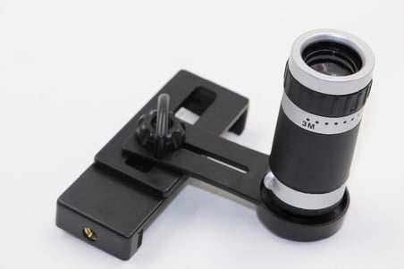 Evimdeyokyok 8x Zoom Telefon Lensi Siyah Apple Uyumlu