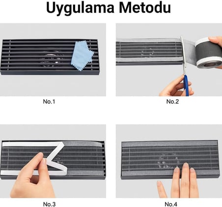 Gider Süzgeci ve Sineklik Tamir Kiti – Duş Gideri Saç Tutucu File, Tek Kullanımlık Gider Süzgeci, Banyo Lavabo Tıkanıklık Önleyici Saç Süzgeci, Hijyenik Gider Filtresi, Pratik Gider Koruyucu