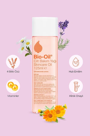Çatlak Karşıtı &amp; Leke Karşıtı Nemlendirici Cilt Bakım Yağı 125 ml