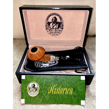 Ser Jacopo Historica 64 L2 9mm. Filtreli Akrilik Saplı Pipo 203691