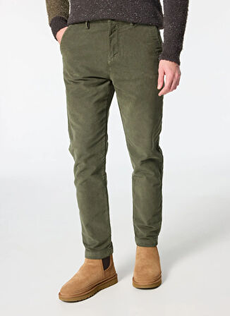 Sseinse Normal Bel Normal Paça Slim Fit Yeşil Erkek Pantolon PSI1283SS