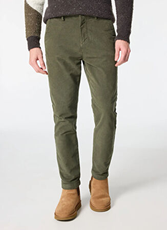 Sseinse Normal Bel Normal Paça Slim Fit Yeşil Erkek Pantolon PSI1283SS