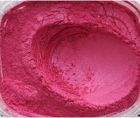 Capital 50g Toz Metalik Epoksi Pigment Boya Tek Renk kızıl
