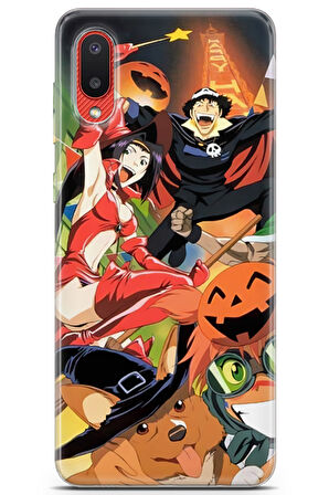 Samsung Galaxy M02 uyumlu Manga 28 Koruyucu Cowboy Bebop Kırmızı
